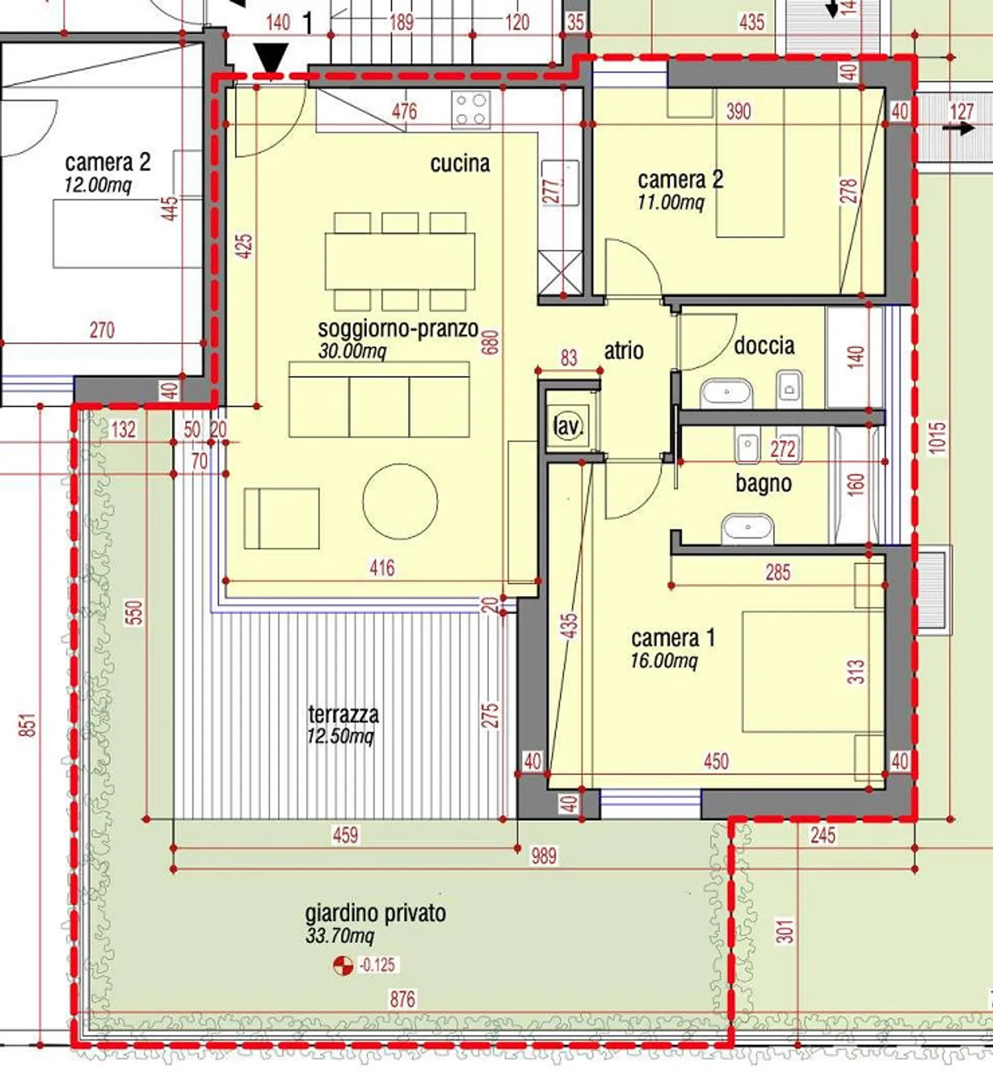 APARTMENTS WITH THREE ROOMS IN NEW BUILDING - Photo 4 of 6