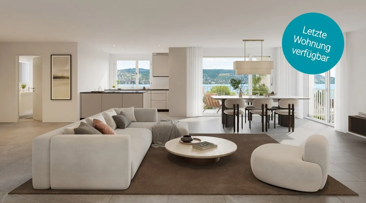 Living in the Center of Rüschlikon: Last Apartment Available - Photo 1 of 5