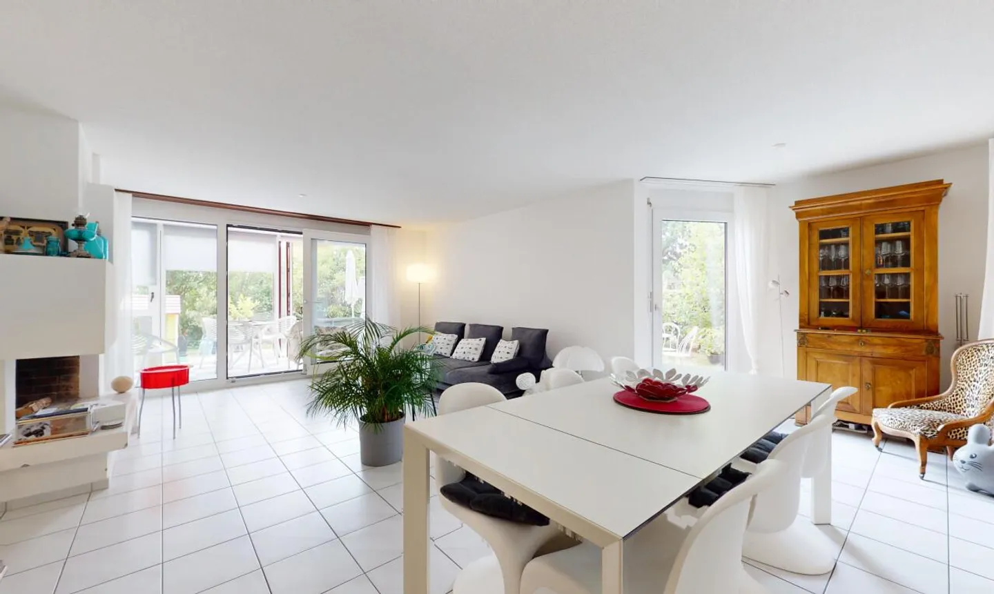 Magnifique appartement de 3,5 pces avec jardin au calme absolu à Pully - Photo 4 sur 11