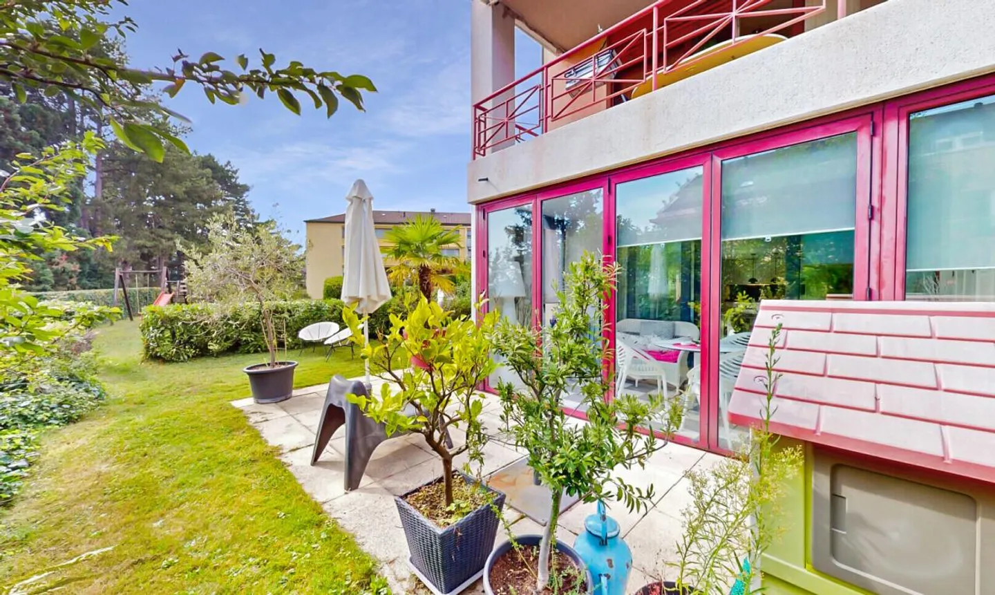 Magnifique appartement de 3,5 pces avec jardin au calme absolu à Pully - Photo 5 sur 11