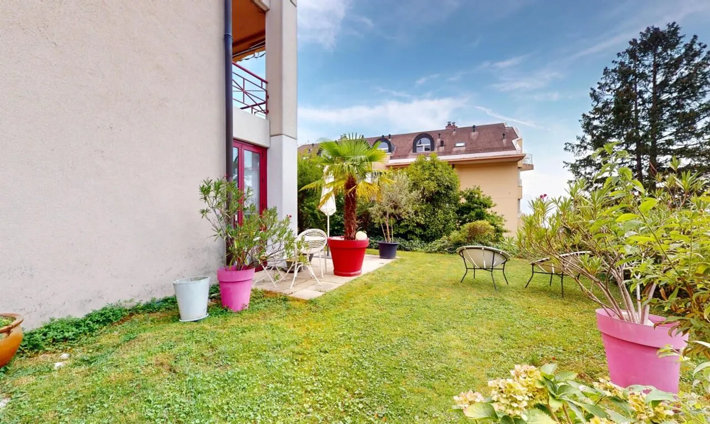 Magnifique appartement de 3,5 pces avec jardin au calme absolu à Pully - Photo 7 sur 11