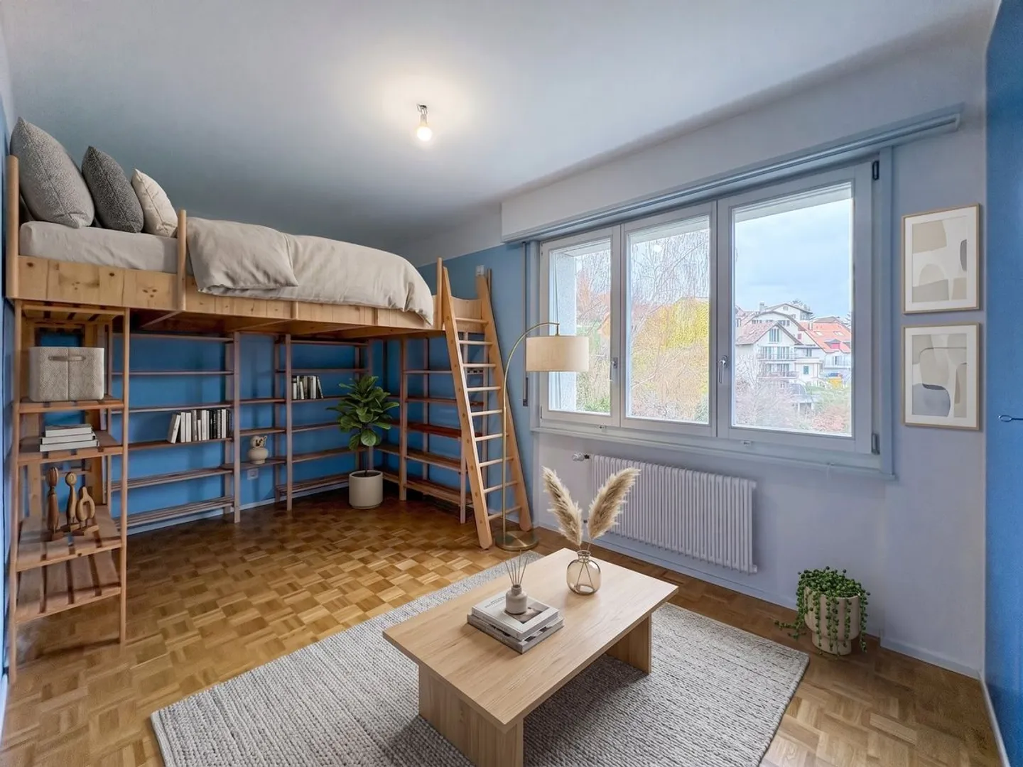 Magnifico appartamento di 3,5 locali di circa 90m2 recentemente ristrutturato a Chexbres - Foto 5 di 13