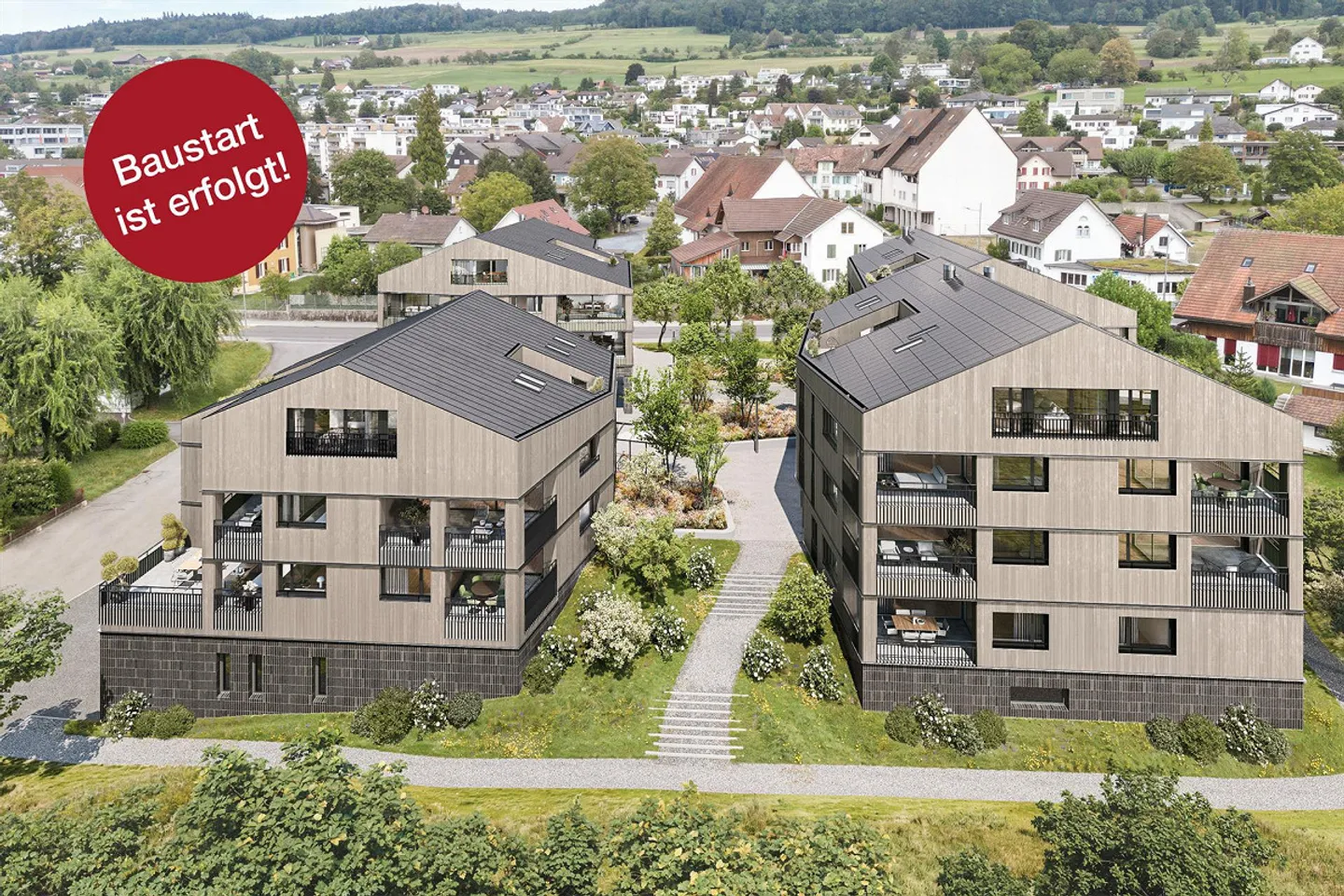 “Bänkliwiese” Oberrohrdorf - Living in the village center - Photo 1 of 9