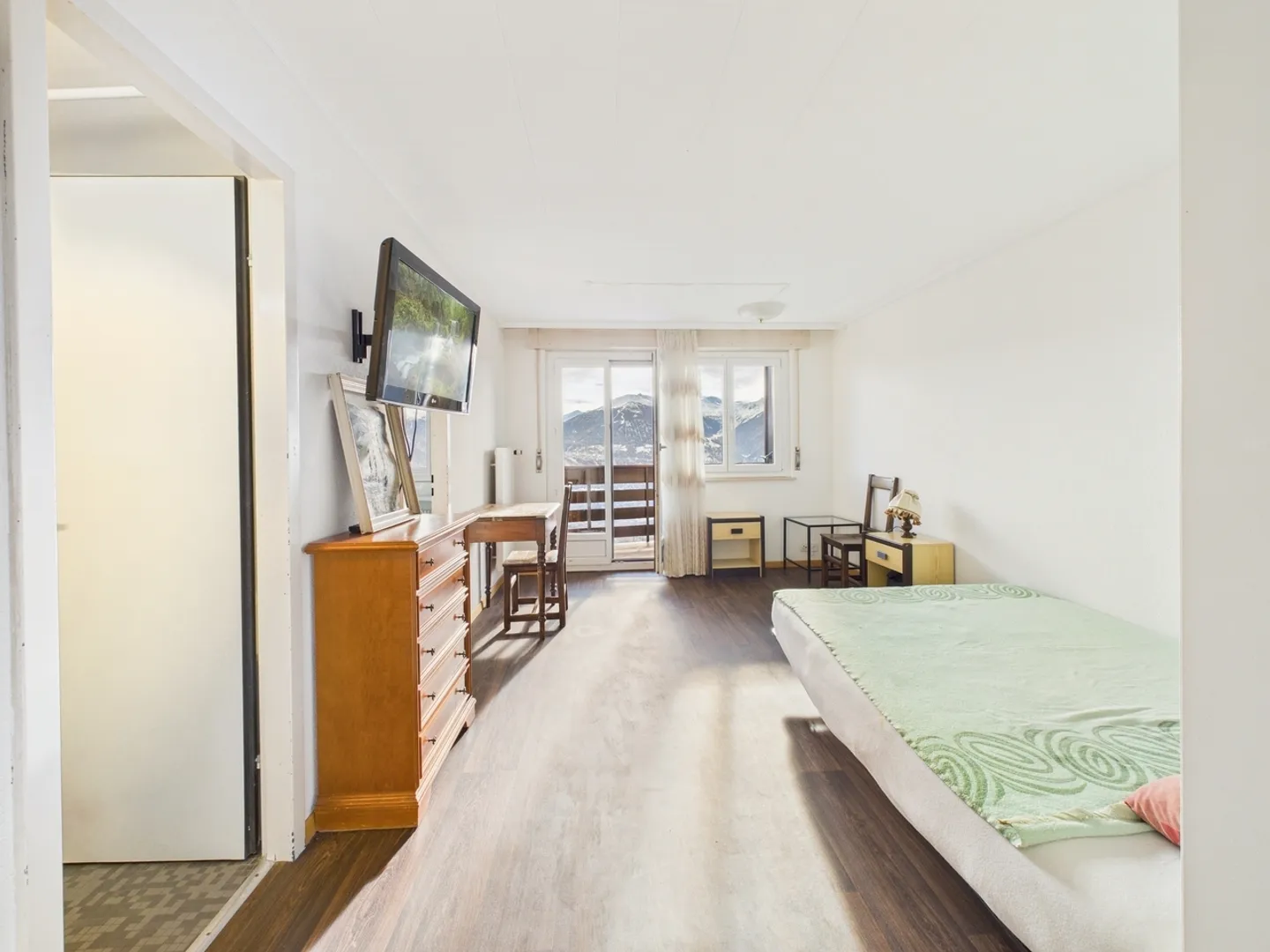 Charmant appartement 1 chambre avec balcon, Crans-Montana - Photo 1 sur 8