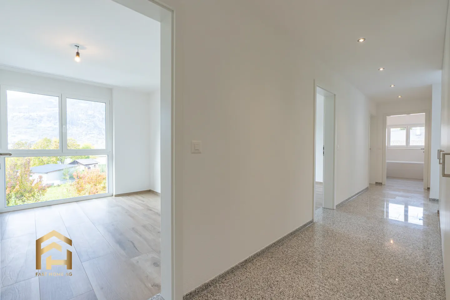 Idyllische 4.5 Terrassen Wohnung in Termen - Photo 5 sur 13