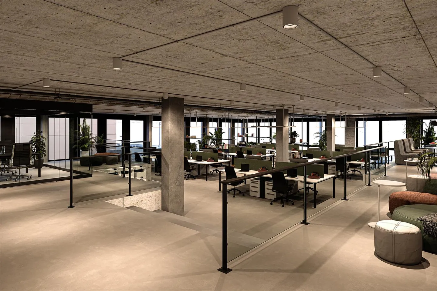 Spazi commerciali e per uffici attraenti direttamente alla stazione di Horgen Oberdorf - Foto 3 di 6