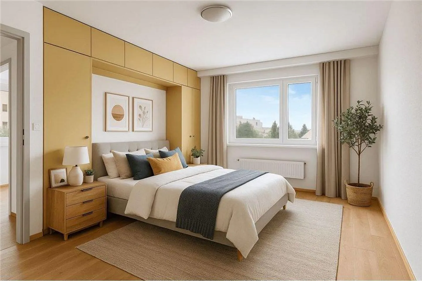 4 Zimmer-Attikawohnung an ruhiger, unverbaubarer Lage - Foto 5 von 13