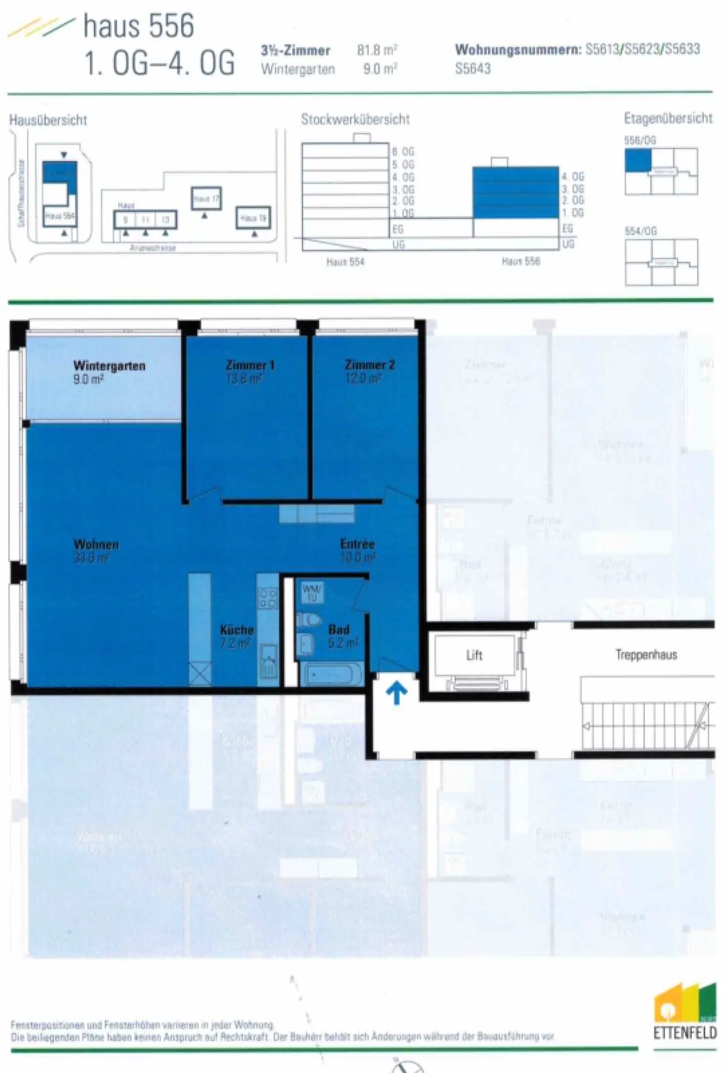 Appartement de 3,5 pièces à Zurich Nord - Photo 5 sur 6