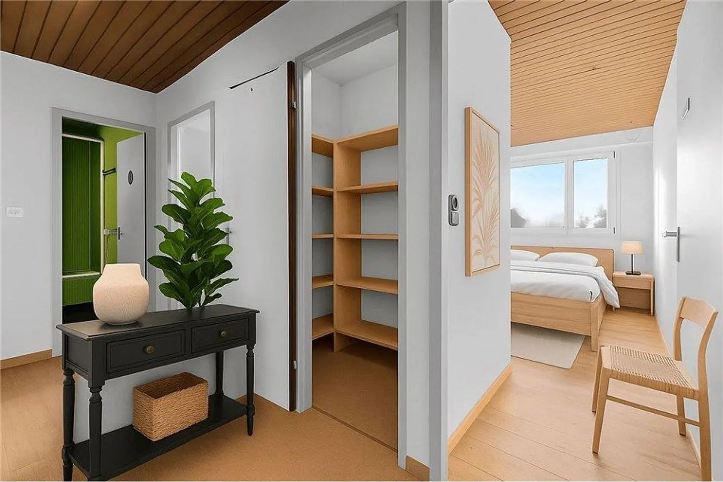 4 Zimmer-Attikawohnung an ruhiger, unverbaubarer Lage - Foto 9 von 13