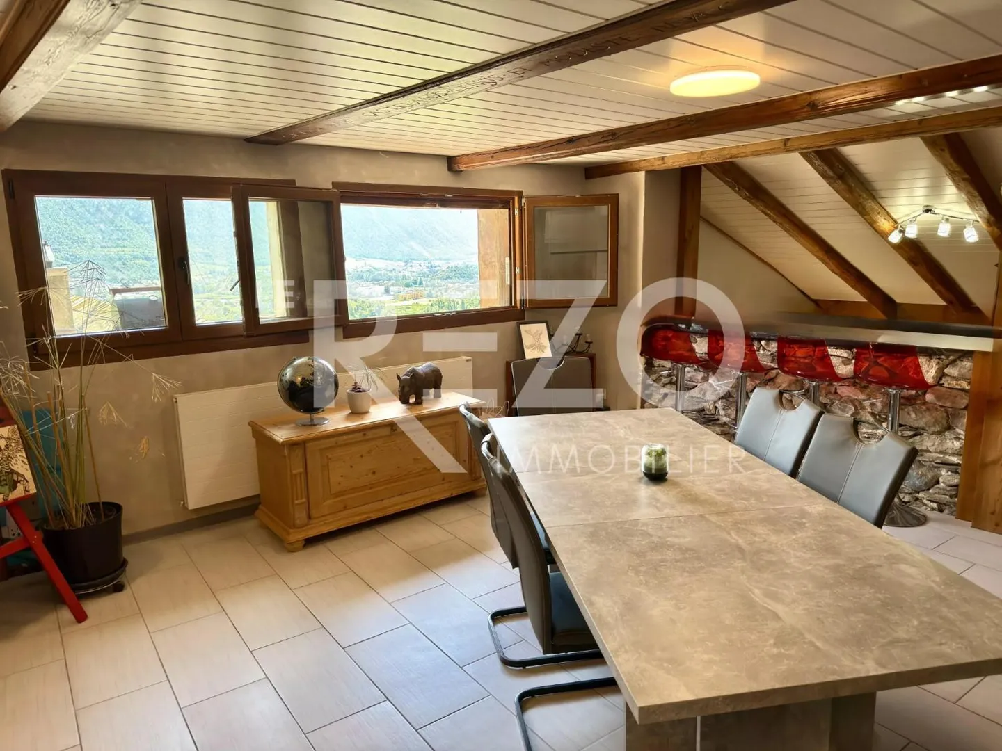Unique village house with superb panoramic view! Ollon, Crans-Montana, VS - Photo 5 of 13