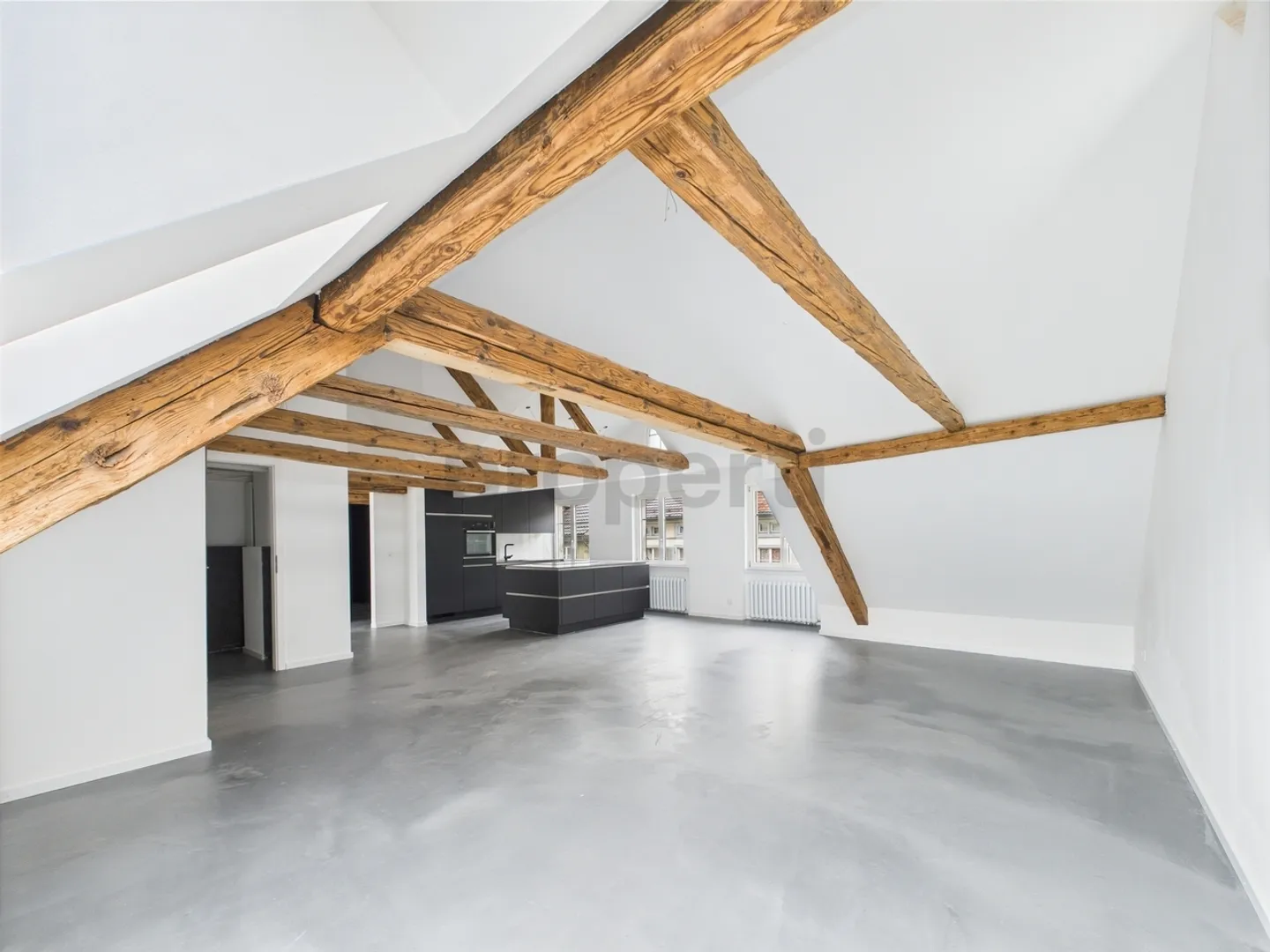 Loft moderne avec charme et vue - Vivre au-dessus des toits de Lichtensteig - Photo 5 sur 9