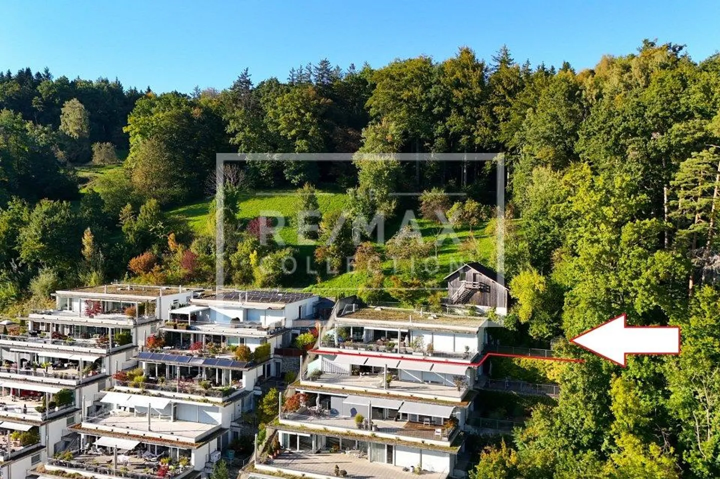 4.5++ Attico TEFH, 158 m², vista panoramica, posizione in cima alla collina, vicino al prato... - Foto 1 di 13