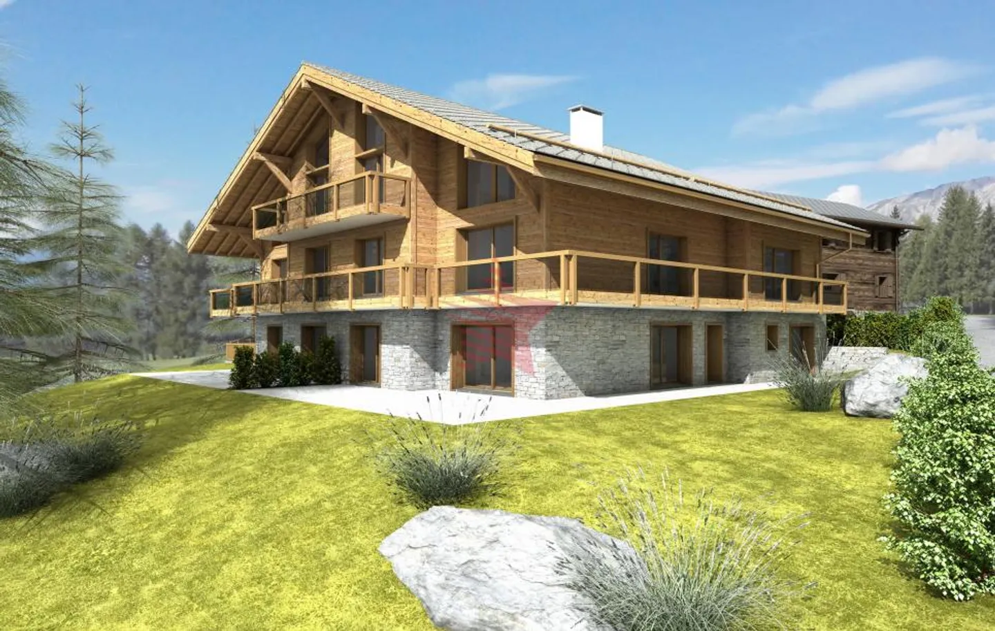 Chalet Altima - 4,5 camere nuovo nel cuore della stazione - Foto 4 di 13