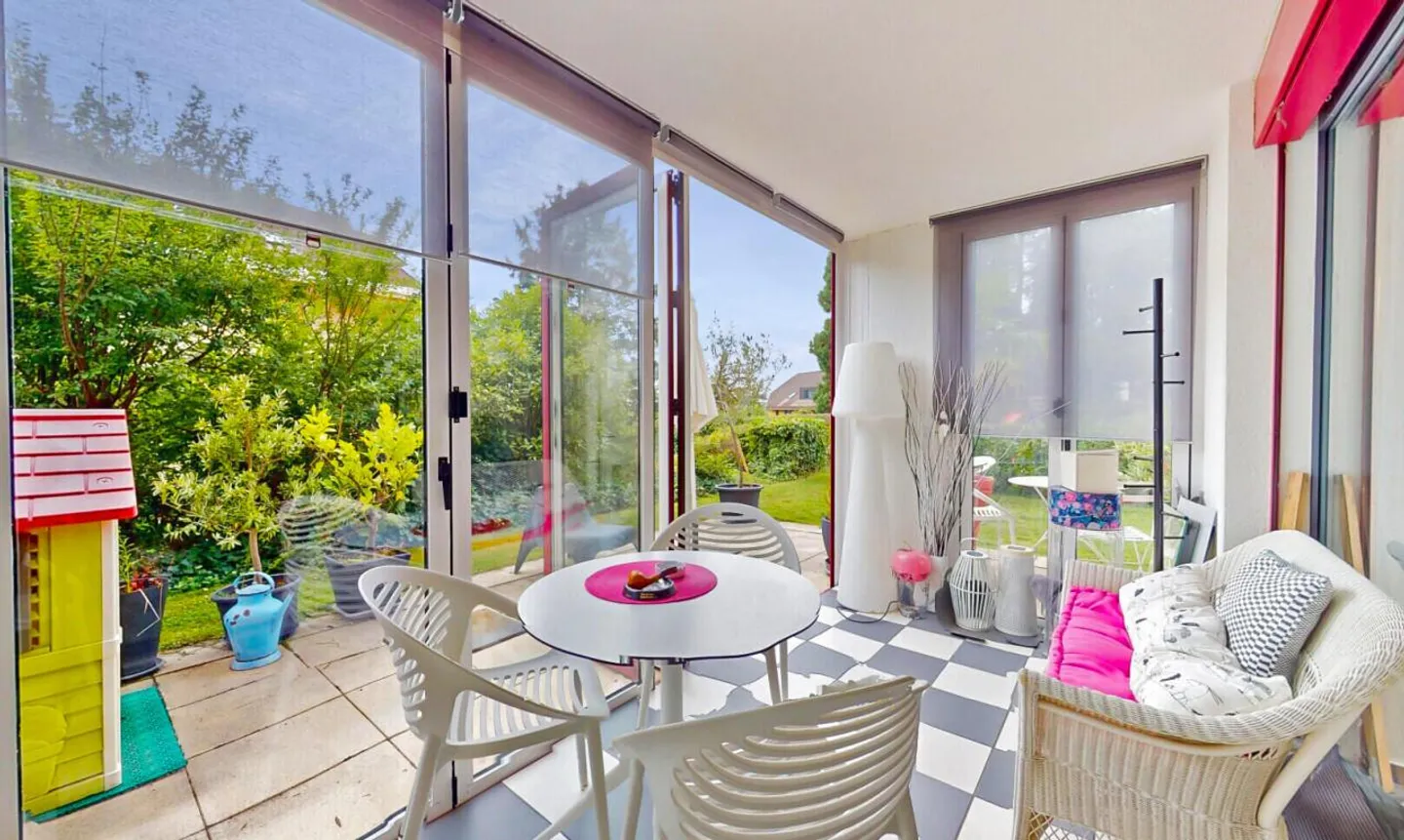 Magnifique appartement de 3,5 pces avec jardin au calme absolu à Pully - Photo 8 sur 11