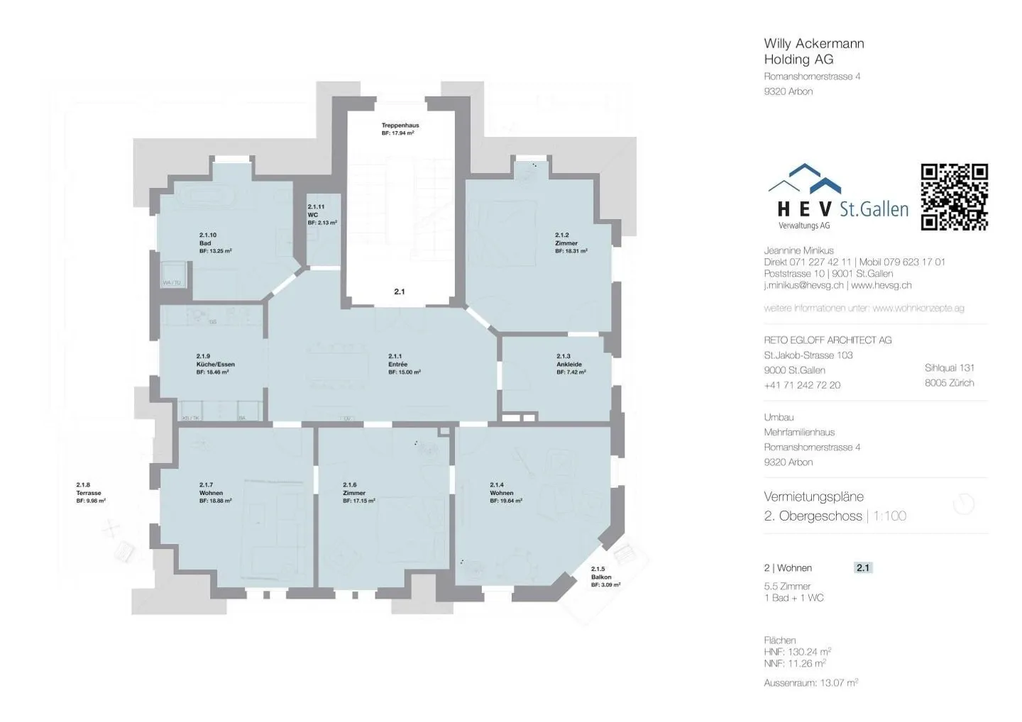 Appartamento 5.5 stanze al 2° piano - Foto 3 di 4