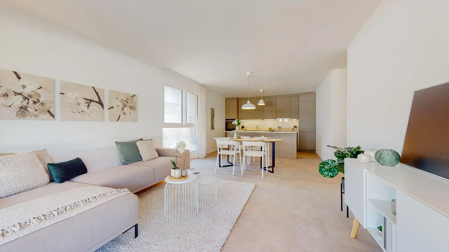 Helle Räume in einer modernen Lösung: Residenz GEA - Foto 2 von 7