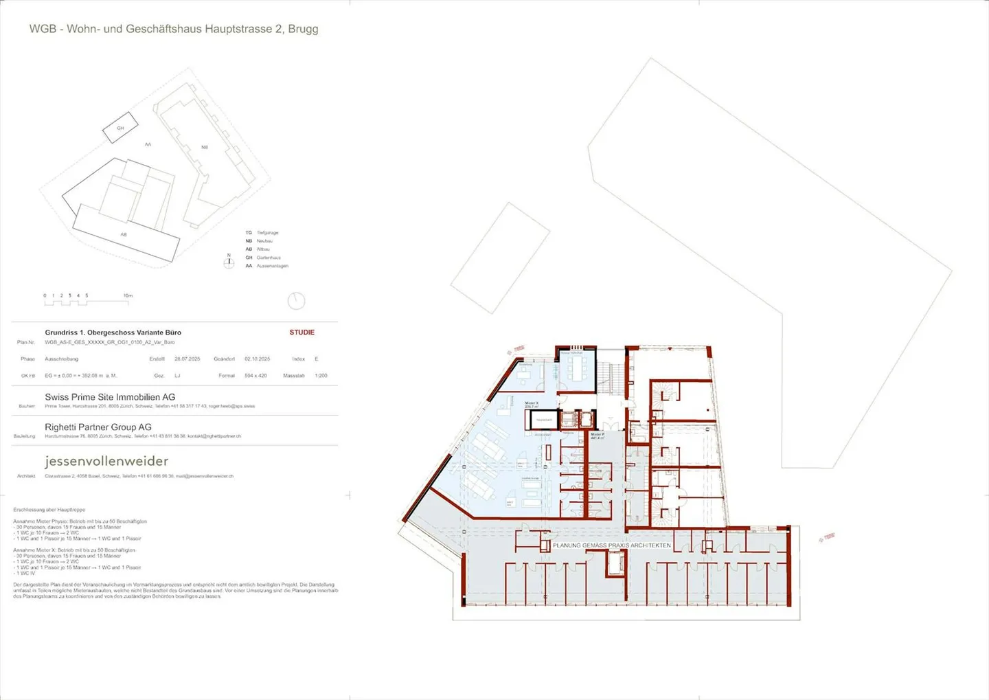 La tua nuova sede per ufficio o studio su 235m² a Brugg - elegante e confortevole! - Foto 5 di 6
