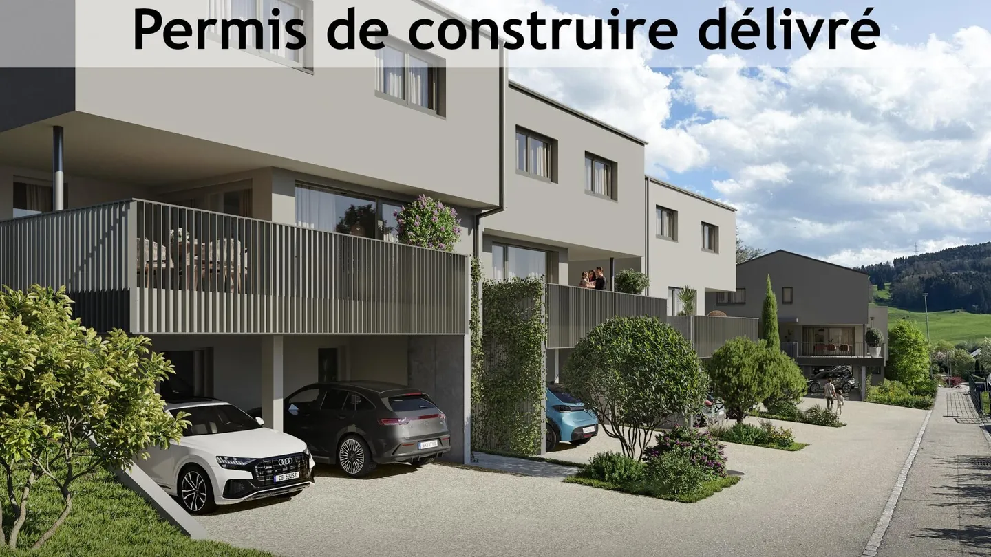 5,5-Zimmer-Einfamilienhaus in Remaufens - Foto 1 von 3