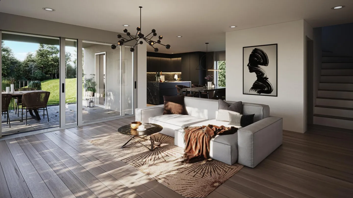 5,5-Zimmer-Einfamilienhaus in Remaufens - Foto 3 von 3