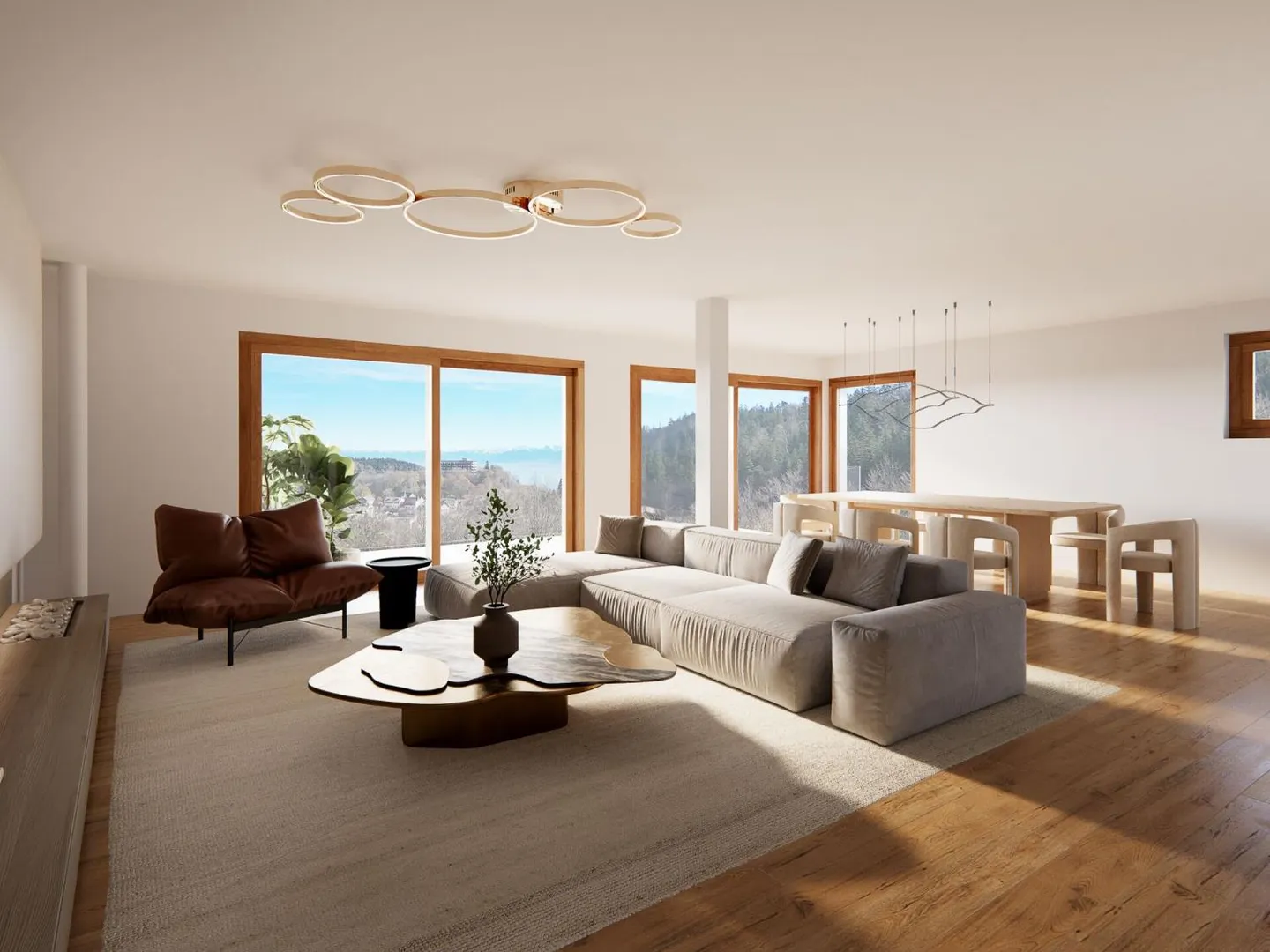 5,5-Zimmer-Wohnung im oberen Erdgeschoss der Residenz ALTIS, Los 1 - Foto 2 von 2