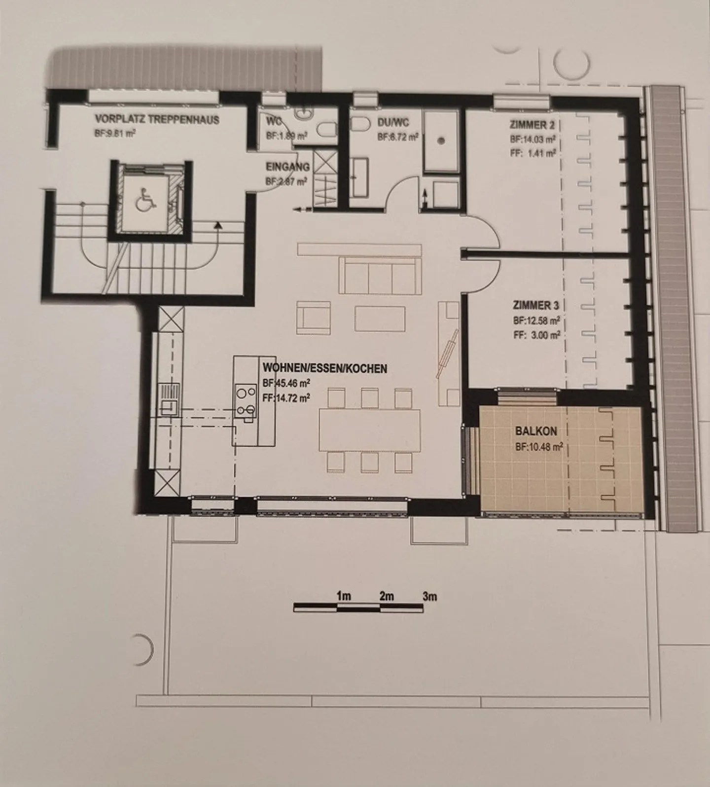 Sunny 3.5-room apartment on the 2nd floor - Photo 13 of 13