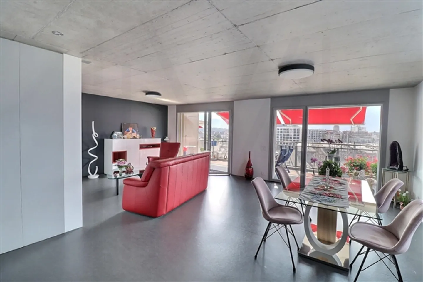 «Wunderschönes 3,5-Zimmer-Penthouse im Herzen von Bulle mit Blick auf die Voralpen» - Foto 10 von 11