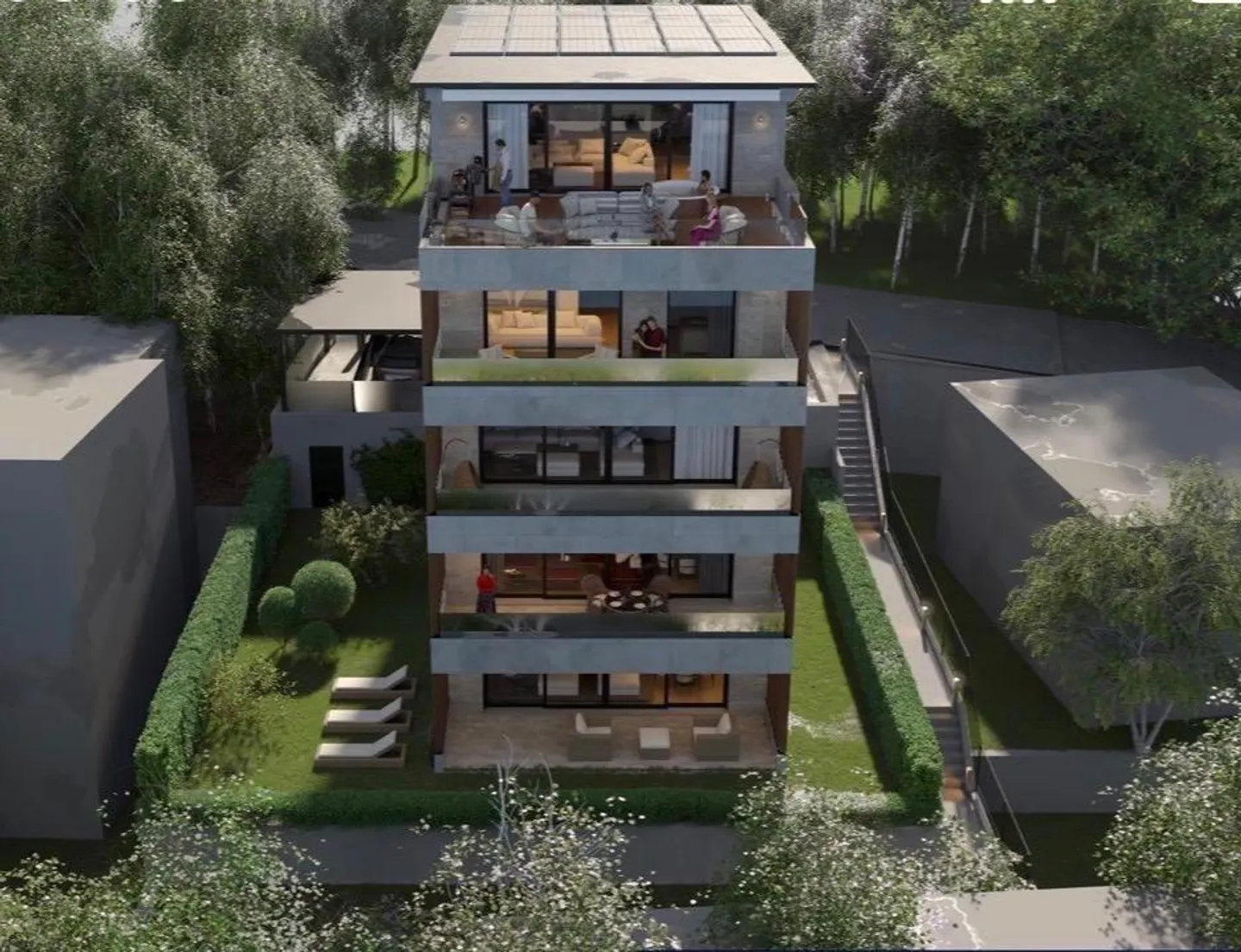 THE CHARM OF LIVING IN THE NEW - 4.5 ROOMS - 1ST FLOOR - SPACIOUS TERRACE - Photo 1 of 5