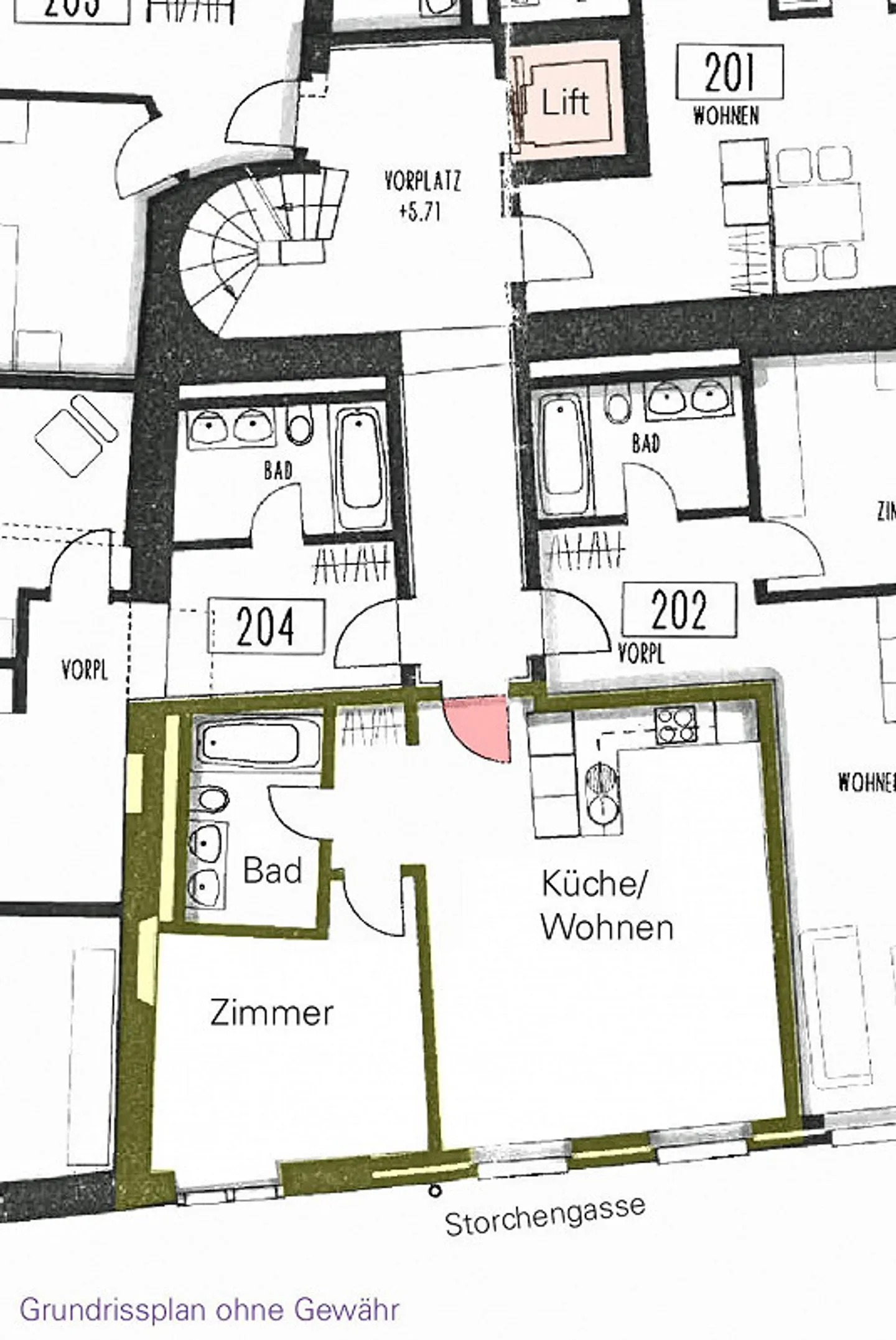 Gemütliche Altstadtwohnung - Foto 5 von 6