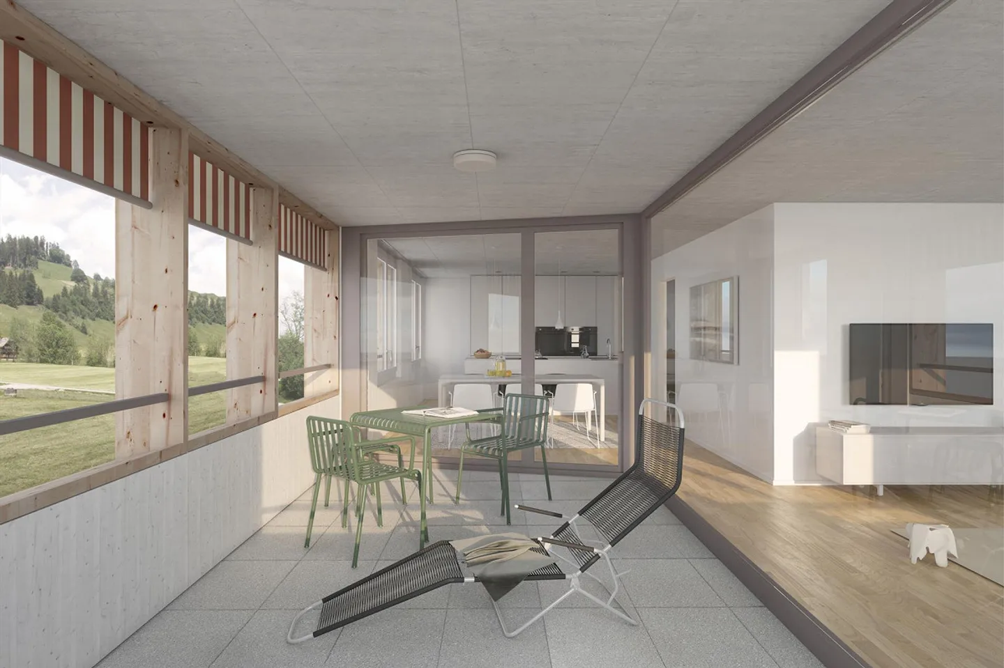 3.5-Room Garden Apartment in Escholzmatt - Photo 4 of 6