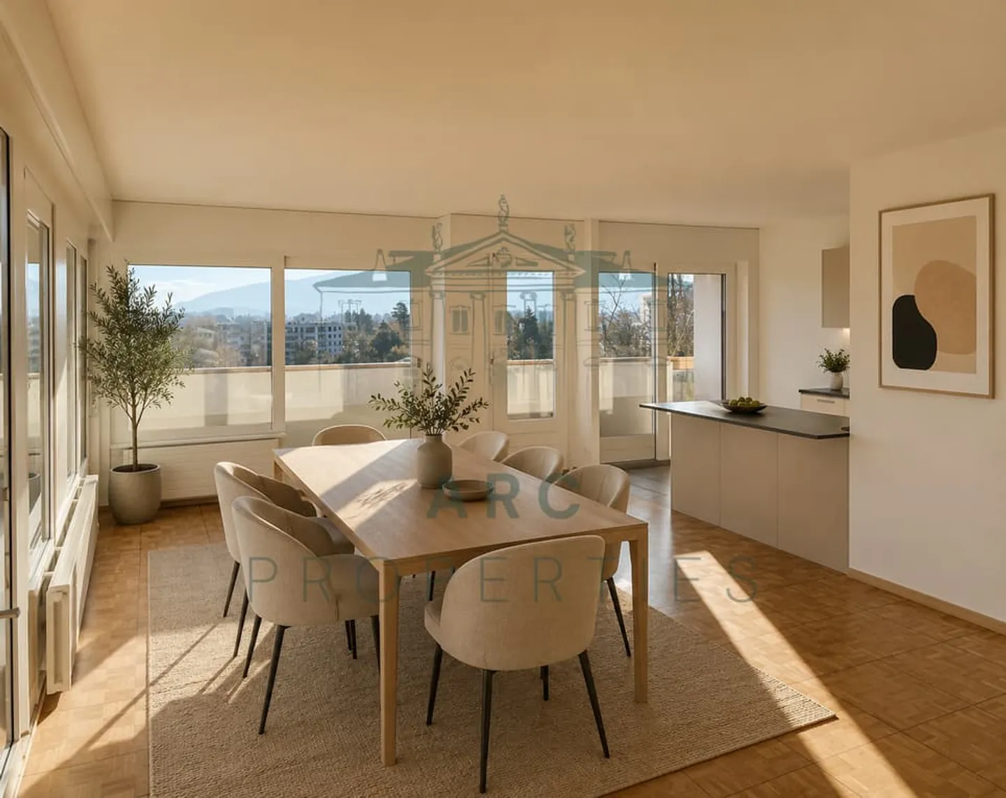 COLOGNY - APARTMENT WITH LAKE VIEW IN A HIGH-END RESIDENCE - Photo 2 of 5