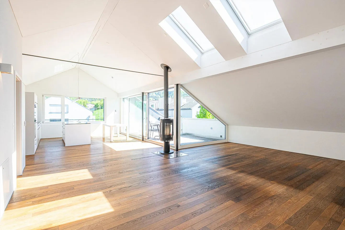 Modern and elegant penthouse apartment with 124 m² for sale in Moosseedorf - Photo 6 of 27