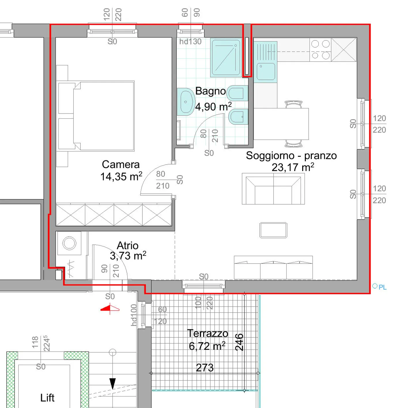 Nouvel appartement au dernier étage - Photo 10 sur 13