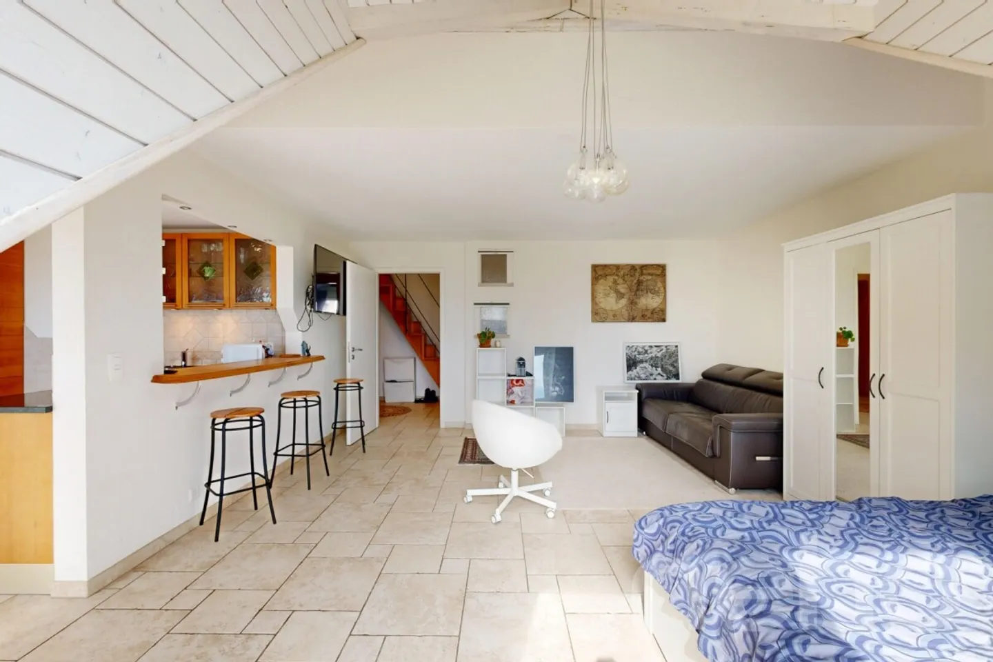 5.5-room duplex penthouse for sale in Crissier ? 121 m², bright, view - Photo 1 of 12