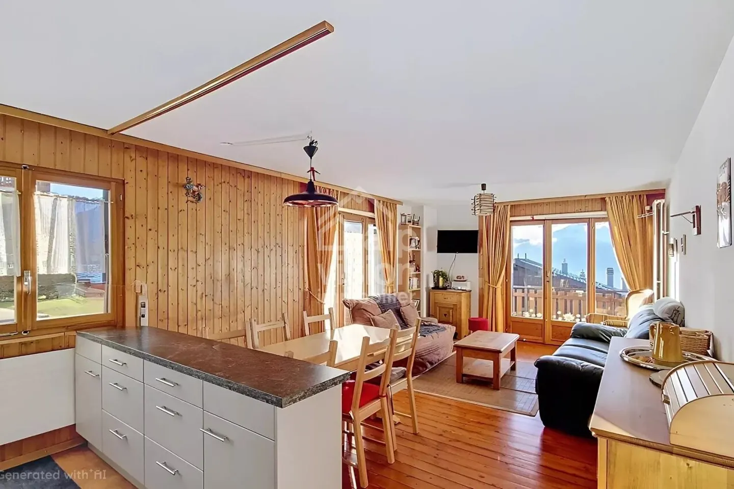 Appartement lumineux de 4,5 pièces à Veysonnaz | Pré-première exclusive - Photo 1 sur 13