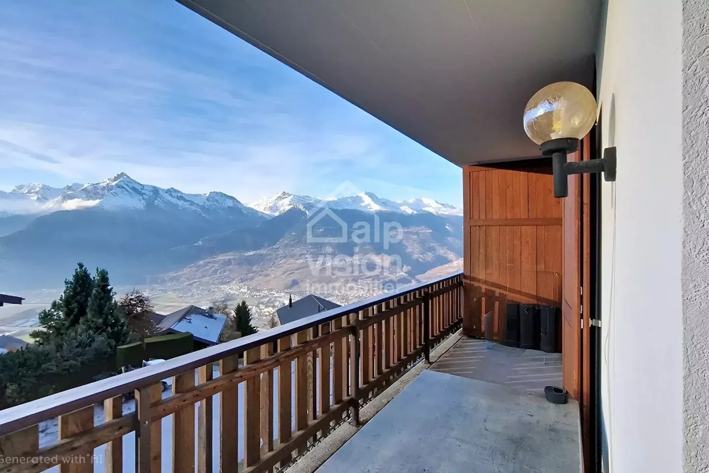 Appartement lumineux de 4,5 pièces à Veysonnaz | Pré-première exclusive - Photo 2 sur 13