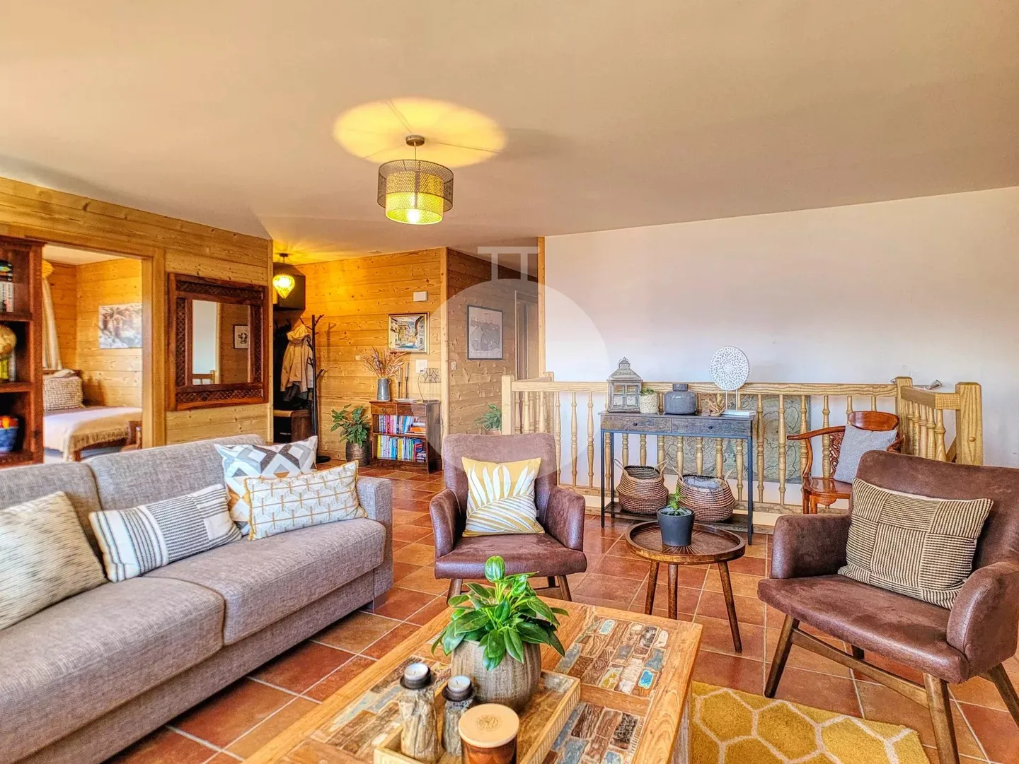 Magnifique appartement de 5,5 pièces avec grand jardin et vue panoramique sur les montagnes - Photo 1 sur 14