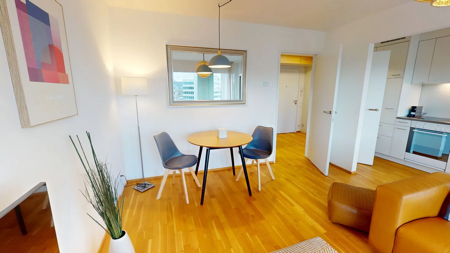 Stilvolles Apartment @ St. Jakob-Park - Foto 3 von 12