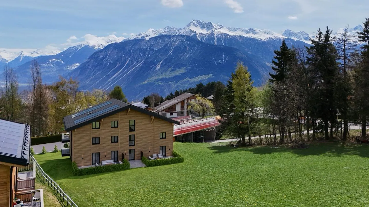 Nuovo appartamento di 3,5 stanze con terrazza e giardino privato a Crans-Montana - Foto 5 di 15