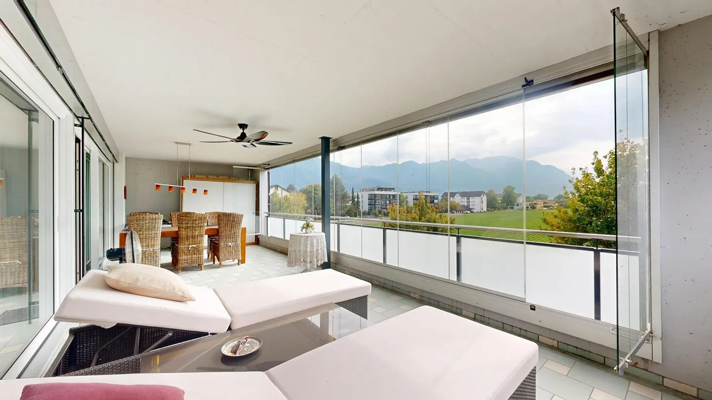 Grosszügige Wohnung mit Bergblick - Foto 8 von 17