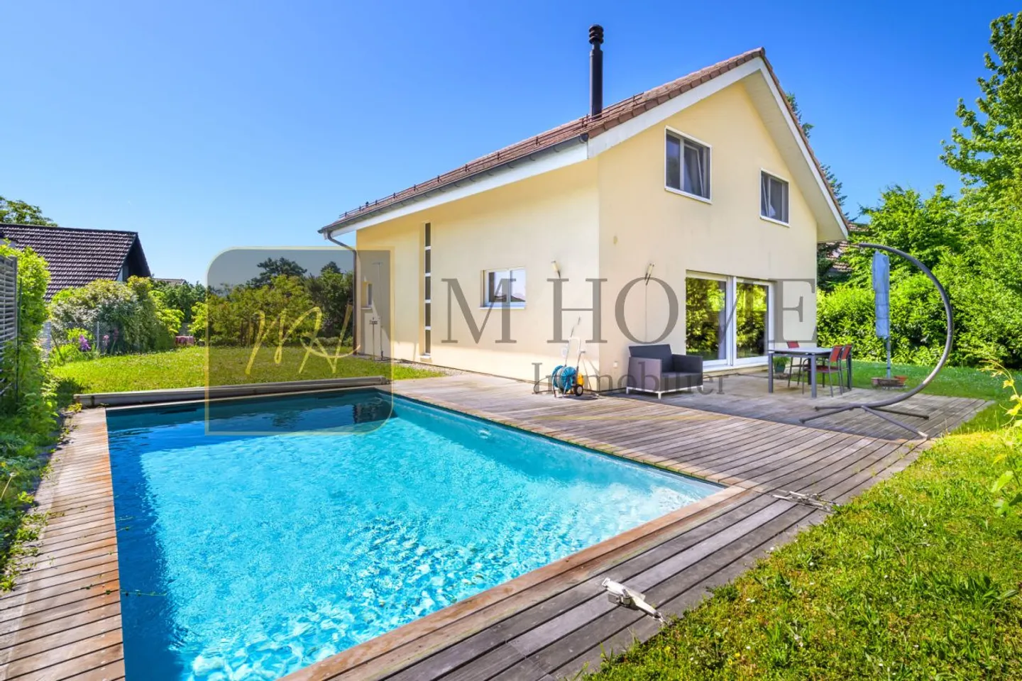 Maison individuelle avec piscine à Trélex - Photo 1 sur 13