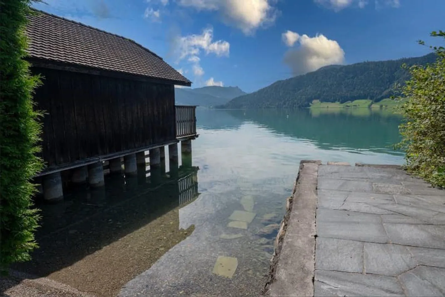 PENTHOUSE TERRASSÉ UNIQUE SUR LE LAC D'OBERÄGERI - Photo 4 sur 13