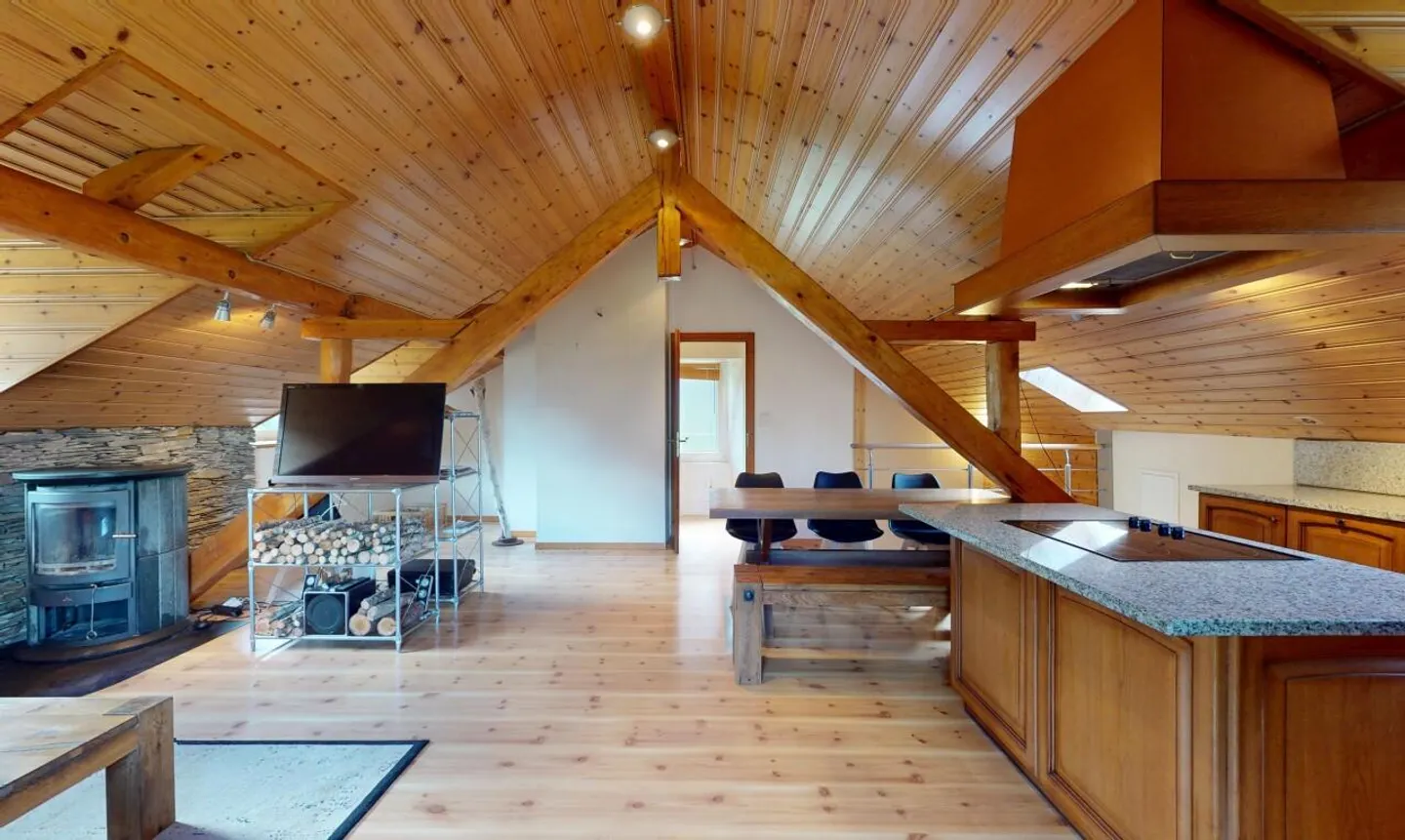 Esclusività: Casa familiare con 2 appartamenti e uno studio a Salvan - Foto 4 di 13
