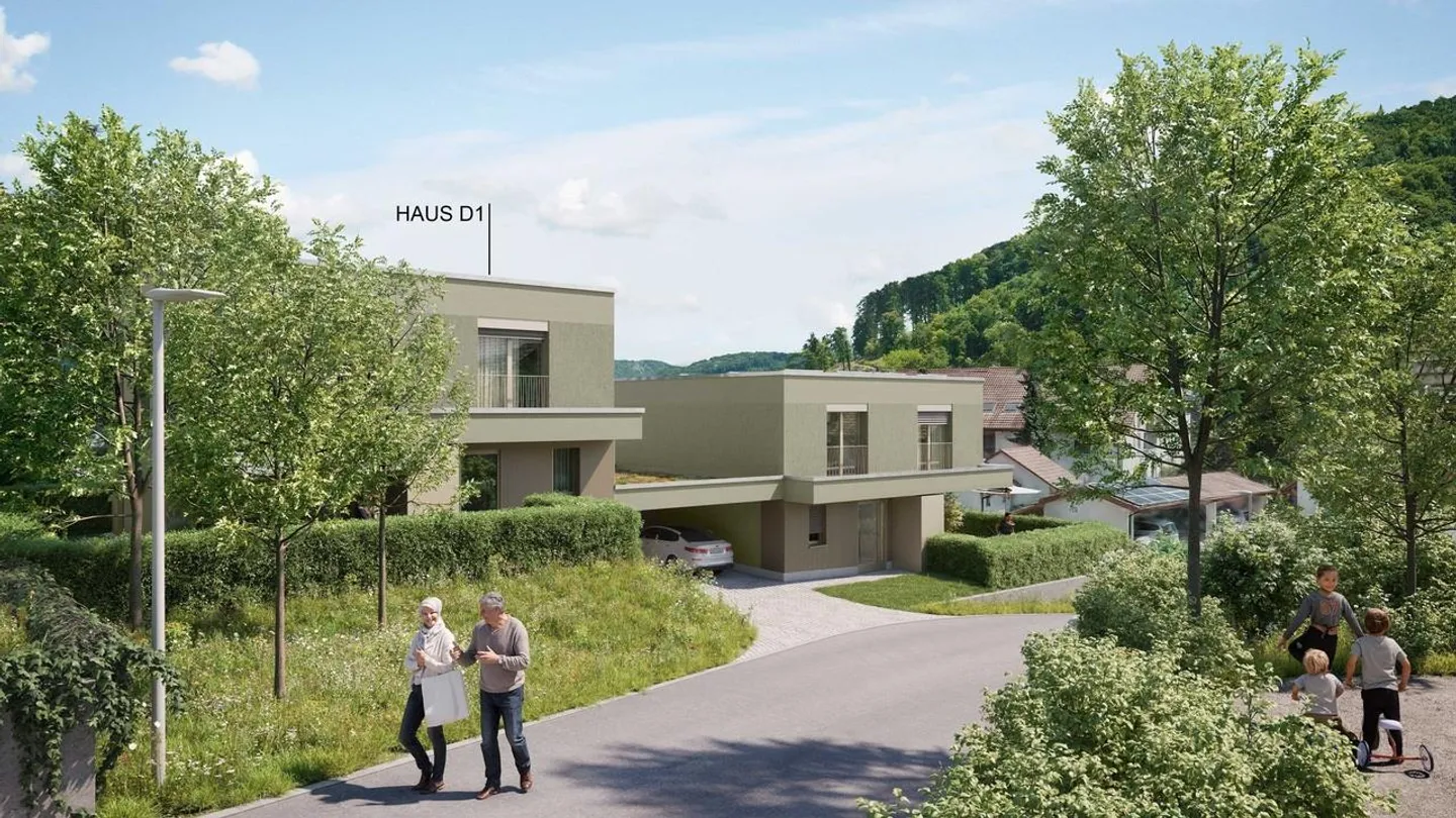 New Construction Project Gemsacker: 4.5-Room Semi-Detached House D1 - Photo 1 of 7