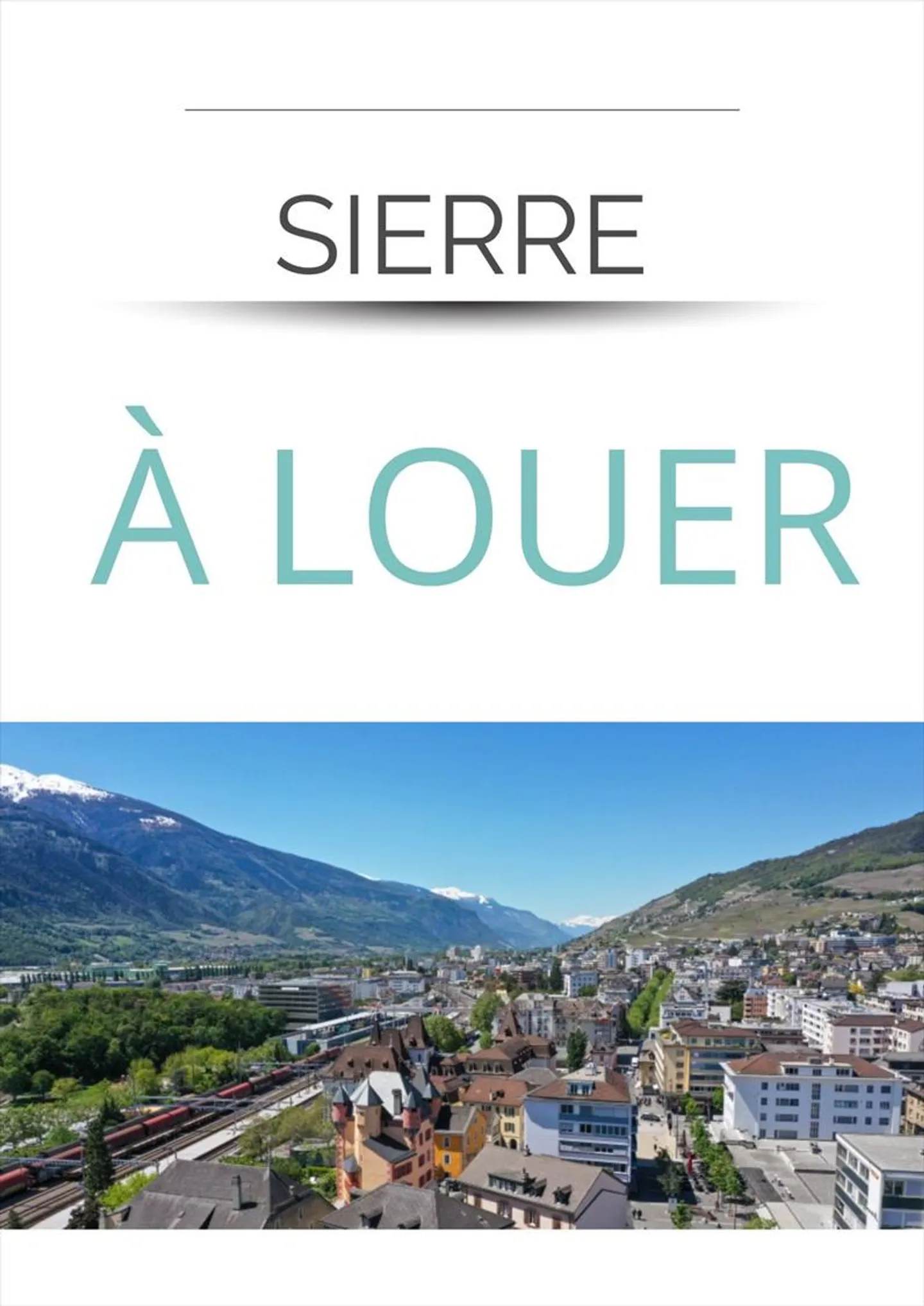 SIERRE - 2,5-Zimmer-Wohnung zu vermieten (ca. 60 m²) - Foto 1 von 1