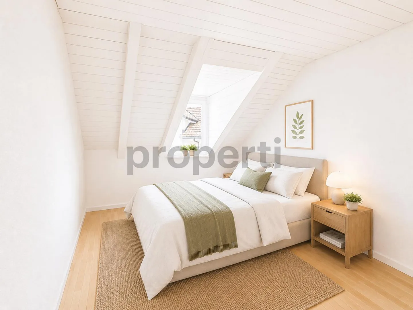Gemütliche 4.5-Zimmer-Dachwohnung mit Balkon in Beringen - Photo 6 of 16