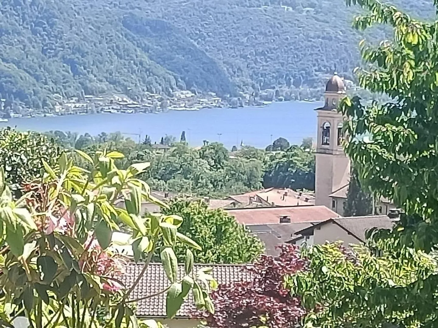 Terreno edificabile con vista lago e accesso privato  posizione esclusiva vicino al Lago di Lugano - Foto 4 von 13