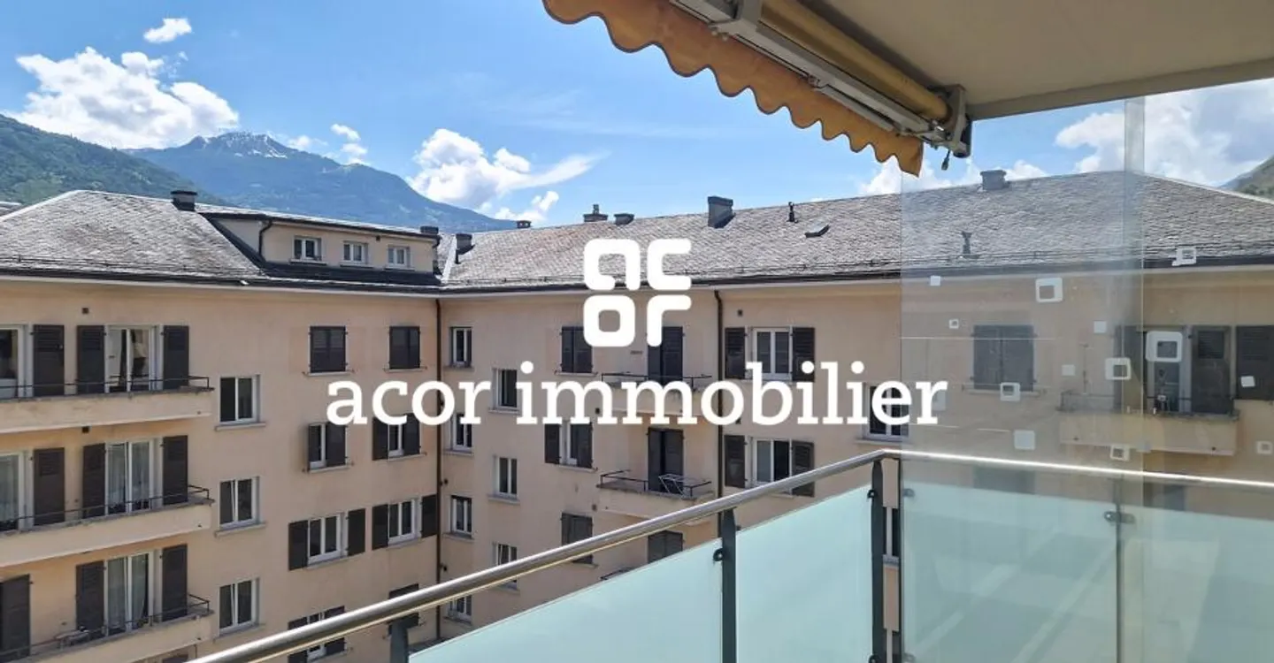 Spacious 3.5-room apartment in the heart of the city of Sion! - Photo 3 of 4