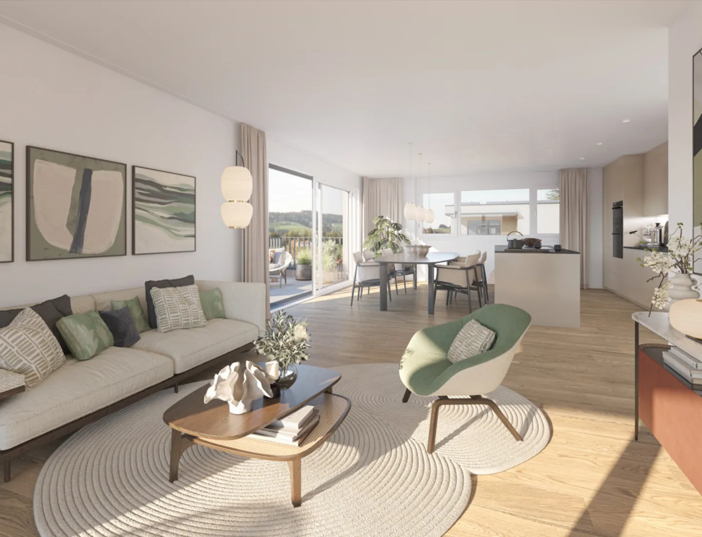 Exklusives Penthouse im Appenzellerland - Foto 2 von 4