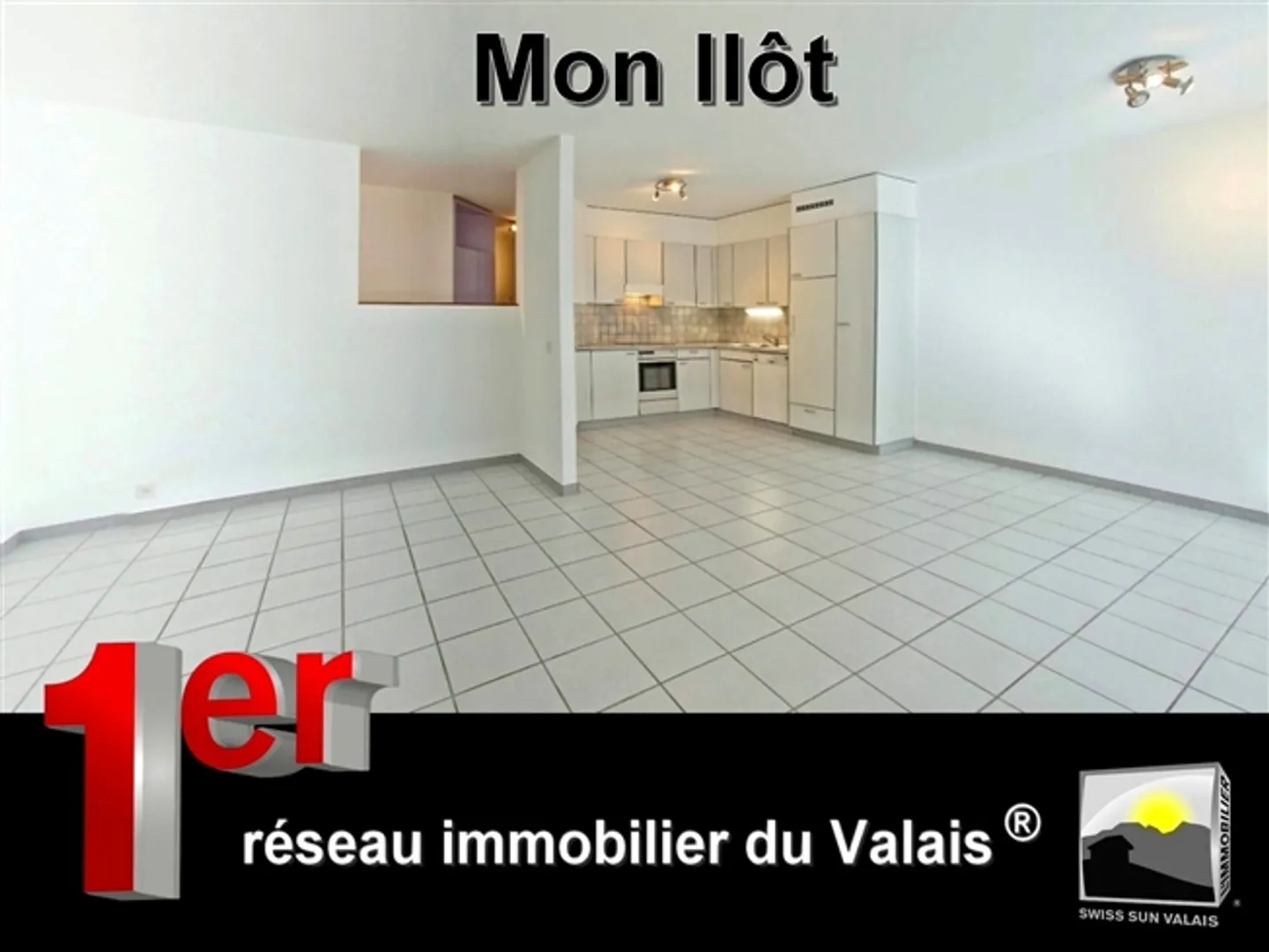 «RÉCHY/Chalais, schöne Wohnung Veranda 4.5 Stück von 110 m² zum Verkauf. Schweiz» - Foto 1 von 15