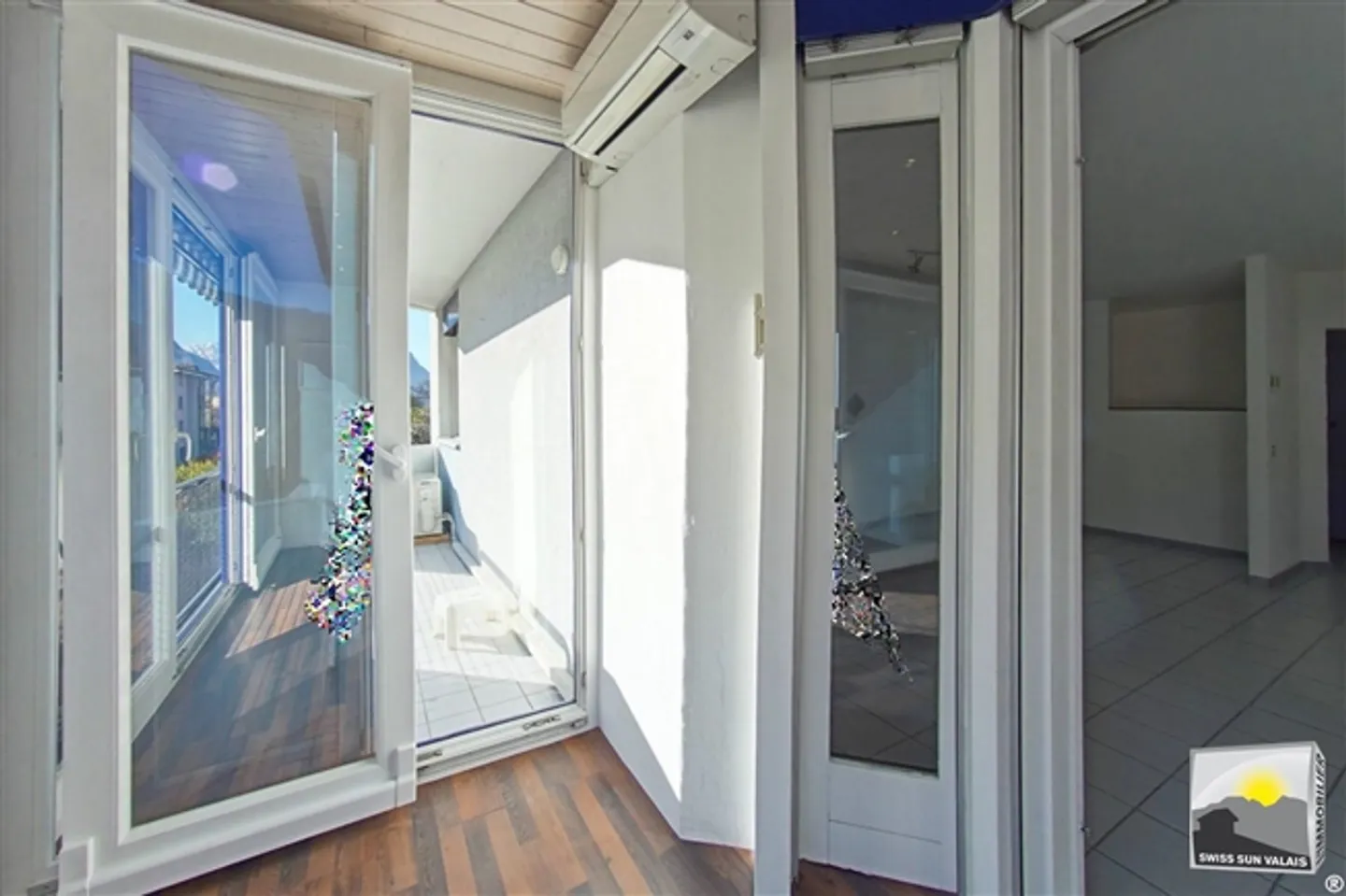 «RÉCHY/Chalais, schöne Wohnung Veranda 4.5 Stück von 110 m² zum Verkauf. Schweiz» - Foto 13 von 15